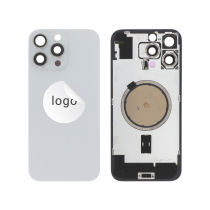 Achterglas wit titanium iPhone 16 Pro Max (Pulled A)