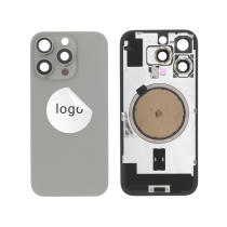 Achterglas naturel titanium iPhone 16 Pro (Pulled A)