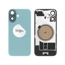Achterglas groenblauw iPhone 16 (Pulled A)