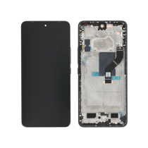 Compleet scherm zwart Xiaomi 12 Lite (met frame) (ReLife)