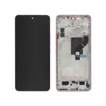 Compleet scherm roze Xiaomi 12 Lite (met frame) (ReLife)