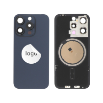 Achterglas blauw iPhone 15 Pro (Pulled C)