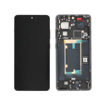 Compleet scherm zwart OnePlus 13R (met frame) (ReLife)