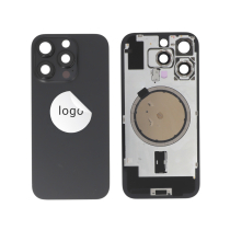 Achterglas zwart titanium iPhone 16 Pro (Pulled B)