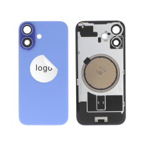 Achterglas ultramarijn iPhone 16 (Pulled B)