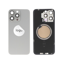 Achterglas naturel titanium iPhone 15 Pro Max (Pulled B)