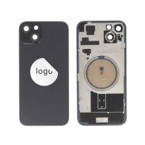 Achterglas zwart iPhone 15 Plus (Pulled B)
