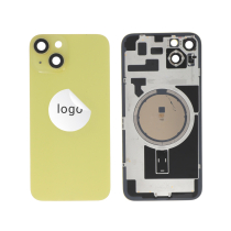 Achterglas geel iPhone 14 Plus (Pulled B)