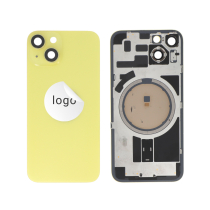 Achterglas geel iPhone 14 (Pulled B)
