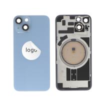 Achterglas blauw iPhone 14 (Pulled B)