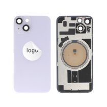 Achterglas paars iPhone 14 (versie US) (Pulled B)