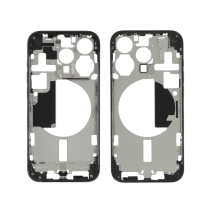 Middenframe zwart titanium iPhone 15 Pro (Pulled C)