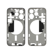 Middenframe naturel titanium iPhone 15 Pro (Pulled A)