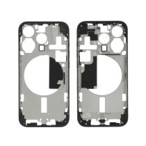 Middenframe zwart titanium iPhone 15 Pro (Pulled B)