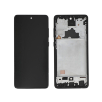 Compleet scherm In-Cell zwart Galaxy A72 (A725F) (met frame)