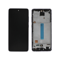 Compleet scherm In-Cell paars Galaxy A52S 5G (A528B) (met frame)