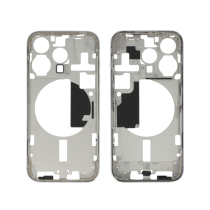 Middenframe wit titanium iPhone 15 Pro (Pulled A)