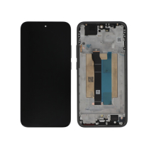 Compleet scherm zwart Redmi Note 15 Pro 5G (met frame) (ReLife)