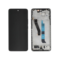 Compleet scherm zwart Redmi Note 15 5G (met frame) (ReLife)
