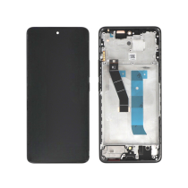 Compleet scherm zwart Redmi Note 15 4G (met frame) (ReLife)