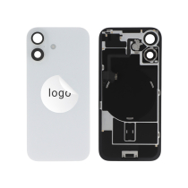 Compleet achterglas wit iPhone 17 (Pulled A)
