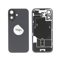 Compleet achterglas zwart iPhone 17 (Pulled A)