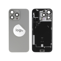 Compleet achterglas naturel titanium iPhone 16 Pro Max (Pulled A)