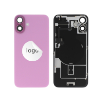 Compleet achterglas roze iPhone 16 Plus (Pulled A)