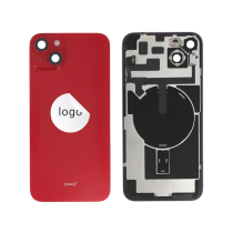 Compleet achterglas rood iPhone 14 Plus (Pulled A)