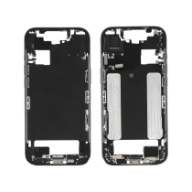 Middenframe blauw iPhone Air (met componenten) (Pulled A)