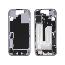 Middenframe lavendel iPhone 17 (met componenten) (Pulled A)