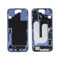 Middenframe ultramarijn iPhone 16 Plus (met componenten) (Pulled A)