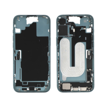 Middenframe groenblauw iPhone 16 Plus (met componenten) (Pulled A)