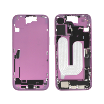 Middenframe roze iPhone 16 Plus (met componenten) (Pulled A)