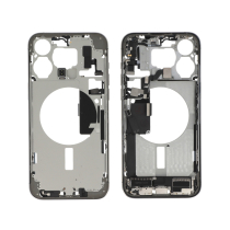 Middenframe naturel titanium iPhone 15 Pro Max (met componenten) (Pulled A)