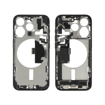 Middenframe blauw titanium iPhone 15 Pro (met componenten) (Pulled A)