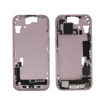 Middenframe roze iPhone 15 (met componenten) (Pulled A)