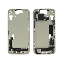 Middenframe geel iPhone 15 (met componenten) (Pulled A)