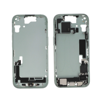 Middenframe groen iPhone 15 (met componenten) (Pulled A)