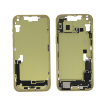 Middenframe geel iPhone 14 Plus (met componenten) (Pulled A)