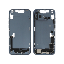Middenframe blauw iPhone 14 Plus (met componenten) (Pulled A)