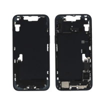 Middenframe middernacht iPhone 14 Plus (met componenten) (Pulled A)