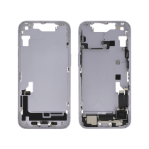 Middenframe paars iPhone 14 (met componenten) (Pulled A)