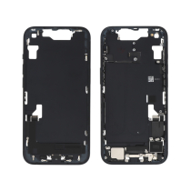 Middenframe middernacht iPhone 14 (met componenten) (Pulled A)