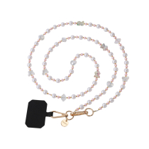 FAIRPLAY telefoonketting lang 120cm LIVIA (roze)