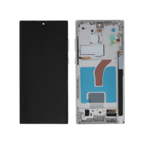Compleet scherm wit Galaxy S22 Ultra (S908) (Soft OLED)