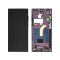 Compleet scherm bordeaux Galaxy S22 Ultra (S908) (Soft OLED)