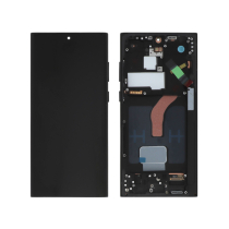 Compleet scherm grijs Galaxy S22 Ultra (S908) (Soft OLED)