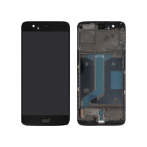 Compleet scherm zwart OnePlus 5 (met frame) (ReLife)