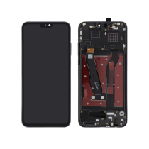 Compleet scherm zwart Honor 8X (met frame)